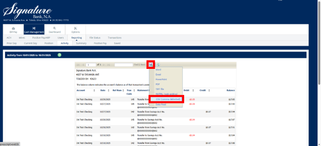Create On Demand Activity Reports in CM 4